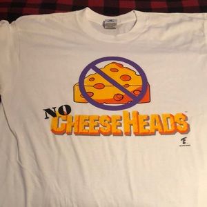Vintage no Cheese Heads Shirt